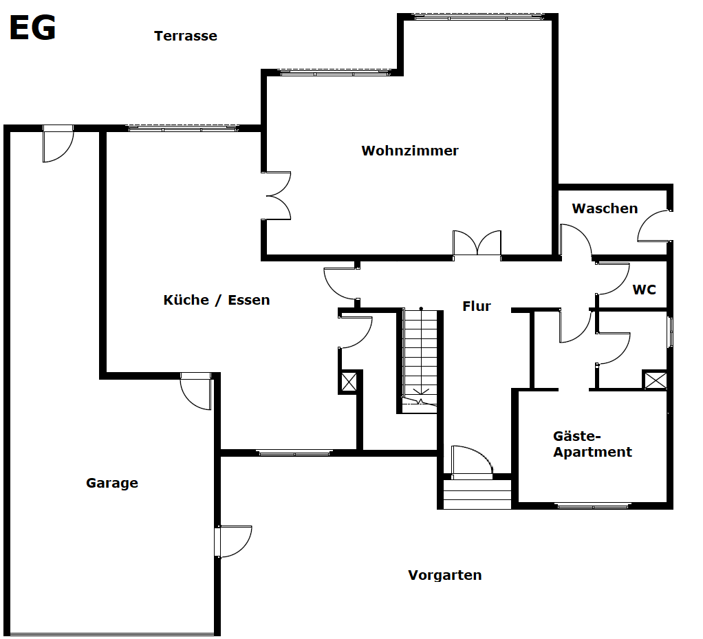 Grundriss Erdgeschoss
